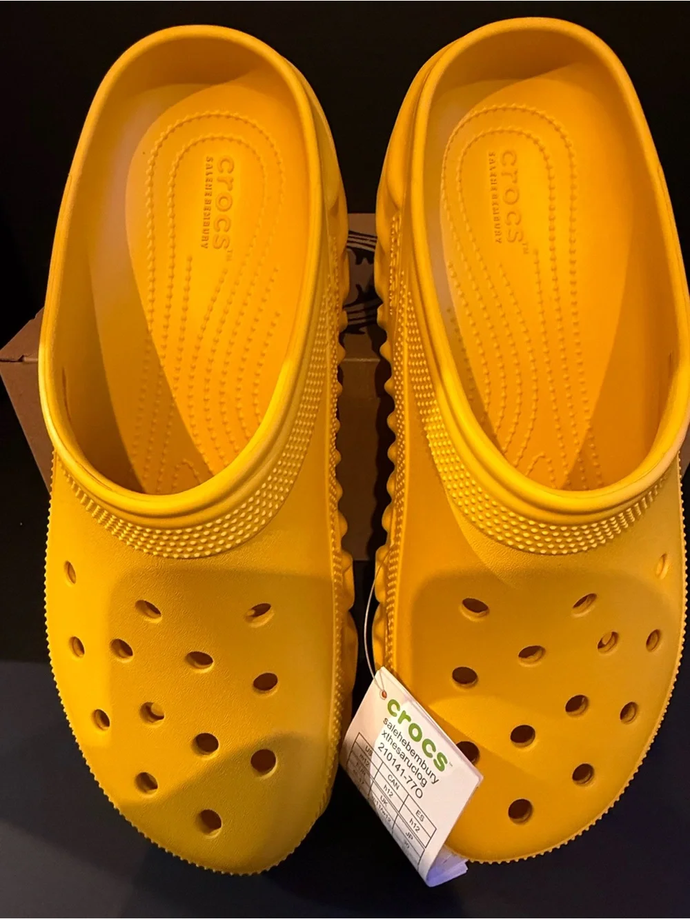 CROCS Rare Pollex Salehe Benbury Saru size 12M